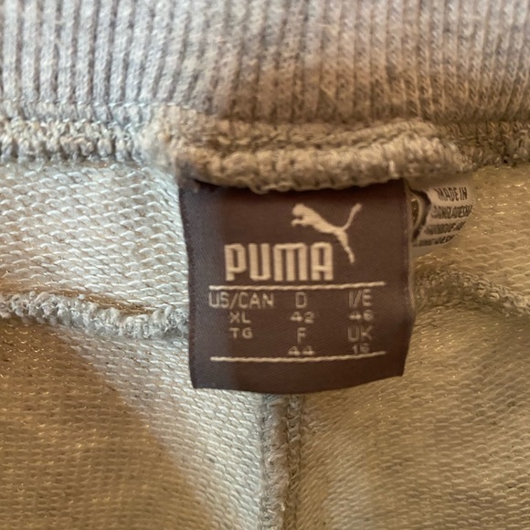 Light Grey Puma Sweat Pants size XL - Picture 5 of 5